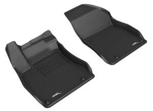 Nissan Sentra Floor Mats - Front - 3D MAXpider - Kagu Series - Black - `20-`21